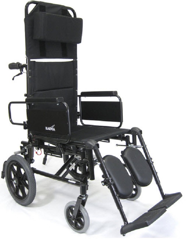 Ultra Light Weight Transporting Recliner Wheelchair