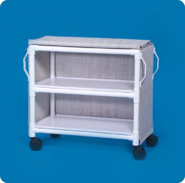 Deluxe Two Shelf Linen Carts BUY NOW FREE Shipping