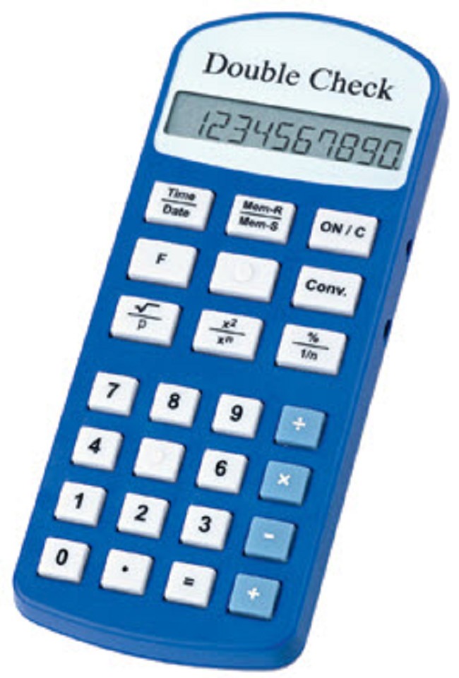 DoubleCheck Talking Commercial Calculator