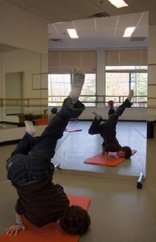 Glassless Rolling Stand Mirrors FREE Shipping