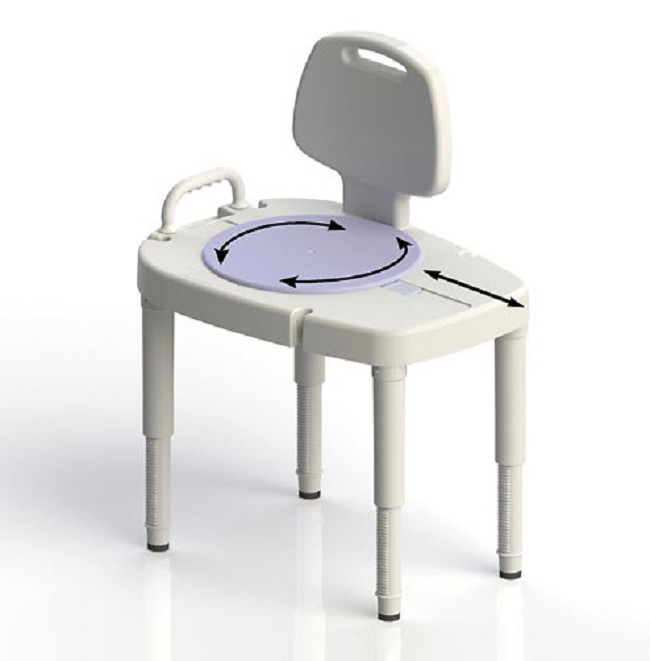 Sliding Rotating Transfer Shower Bench Free Shipping
