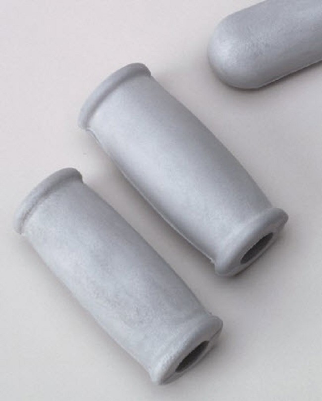 Medline Crutch Foam Hand Grip, Gray