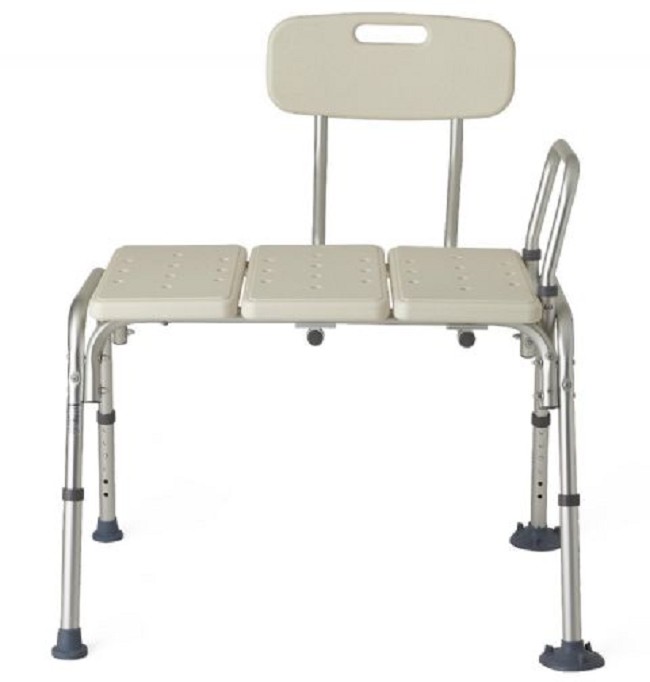 Transfer Bench With Back By Medline Free Shipping