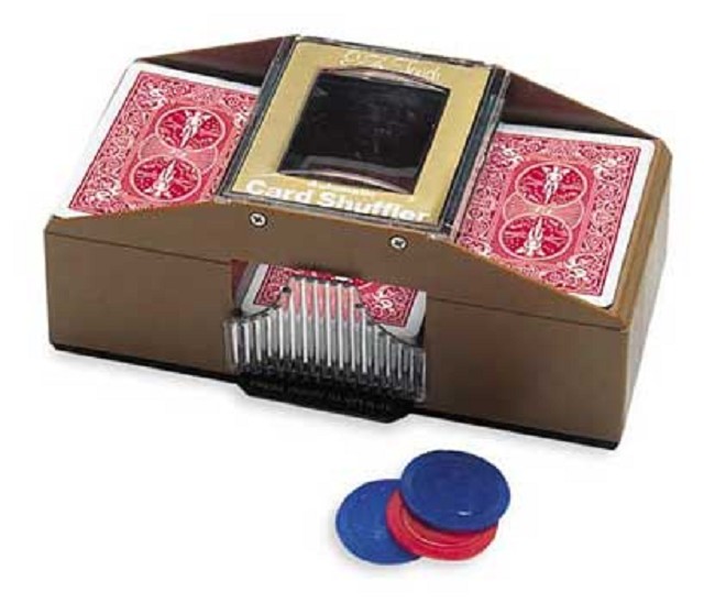 Cordless Automatic Card Shuffler