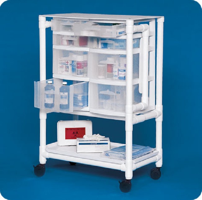 Mobile Storage Nursing Supply Cart FREE Shipping