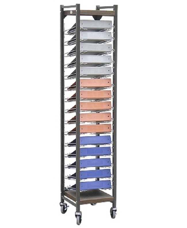 Tall Horizontal Open Chart Racks FREE Shipping