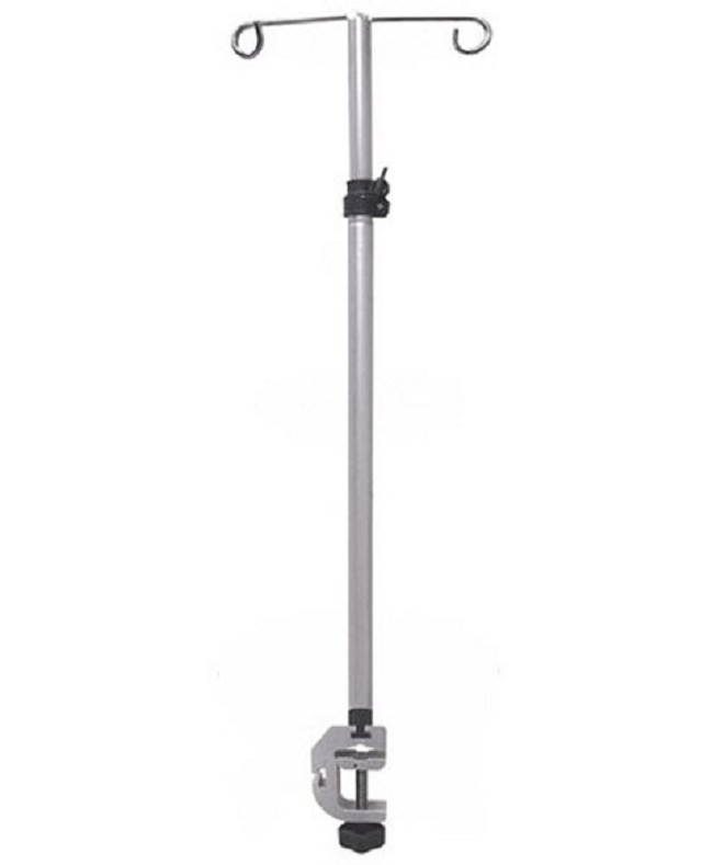 ClampOn Telescoping IV Pole