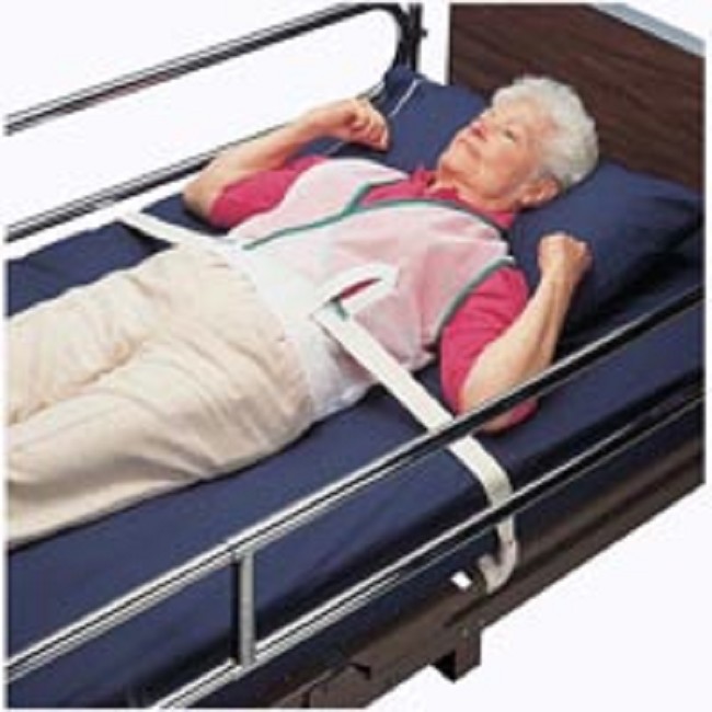 posey patient safety vest belt cross criss vests crisis restraint restraints bed roll wheelchair falling patients chest belts shipping medical