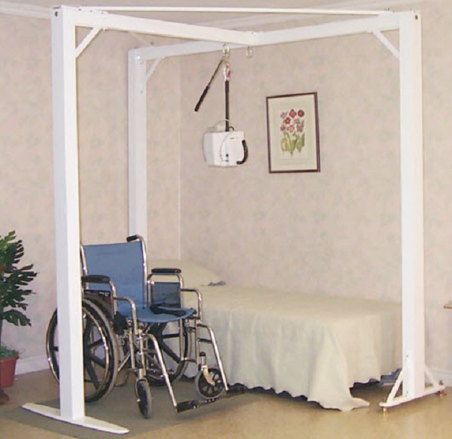 T Shape 3 Post Lift Track System