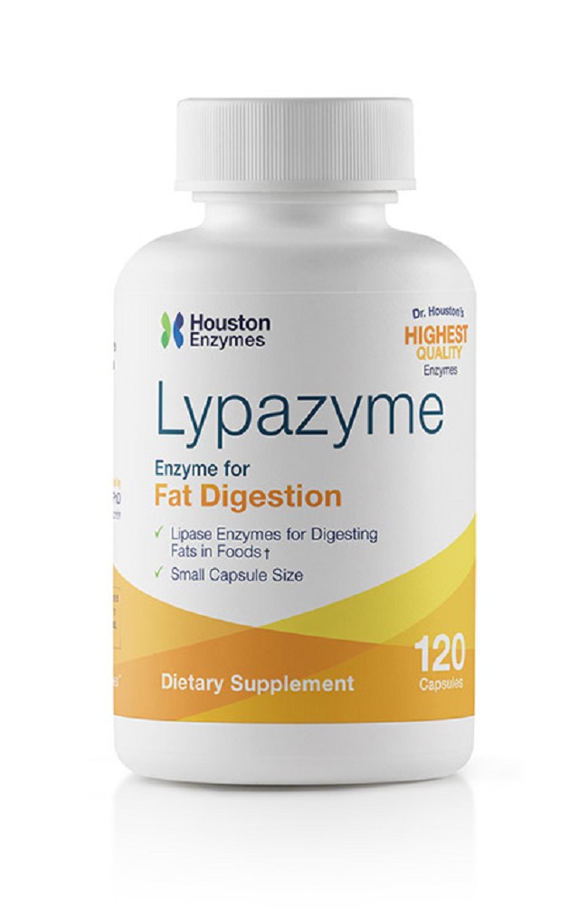 Lypazyme Fat Digestion Enzymes 120 capsules Case of 6