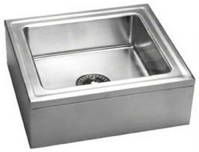 Stainless Steel Floor Mount Mop Sink