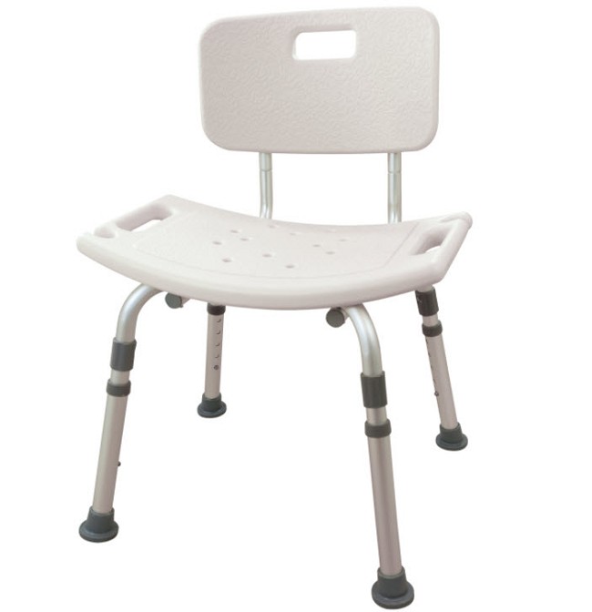 Carex Adjustable Bath and Shower Seat with Back