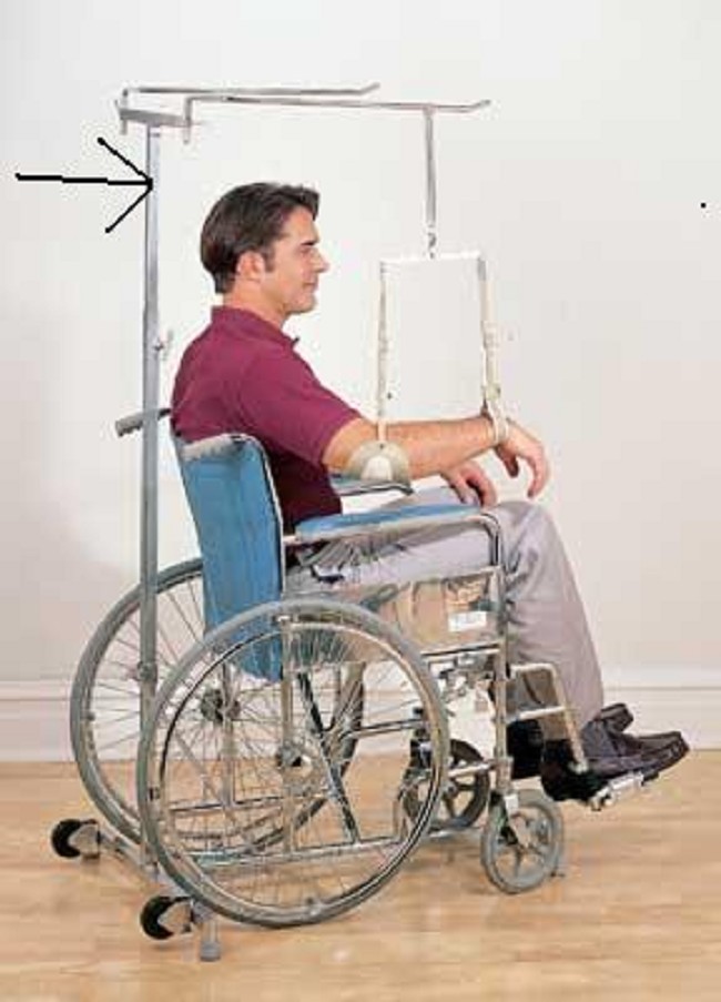 Folding Arm Suspension Frame