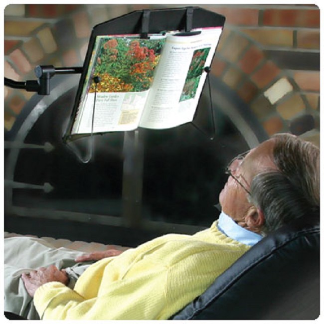 Swivel Book Holder with Telescoping Stand