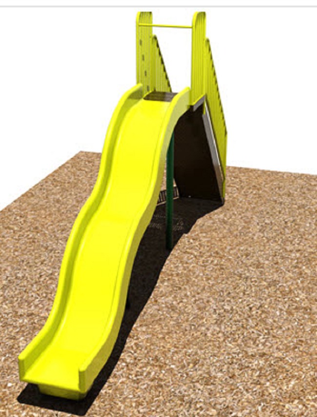 Bump Wave Slide Playground Equipment