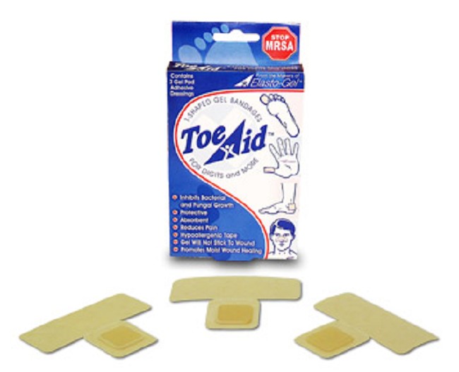 ElastoGel Toe Aid TShaped Wound Dressing