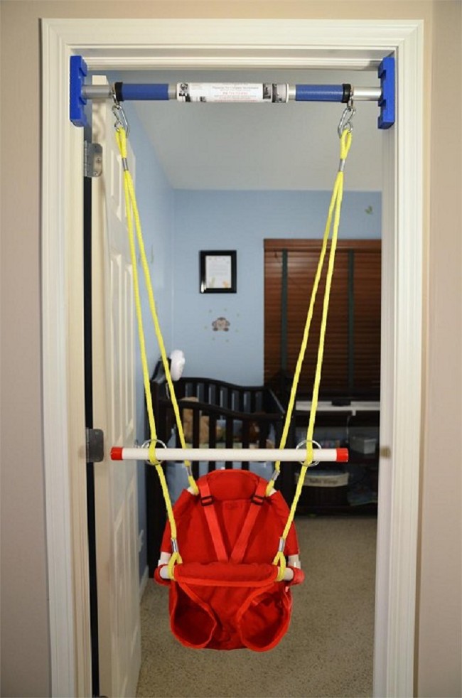 Rainy Day Indoor Infant Toddler Swing