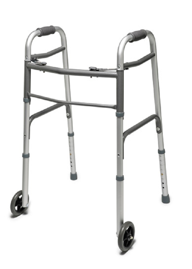 Norco Deluxe TwoButton Folding Walker FREE Shipping