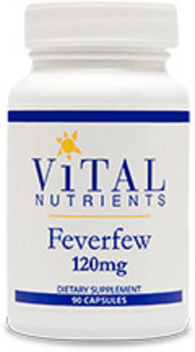 Feverfew AntiInflammatory and Migraine Relief Supplement