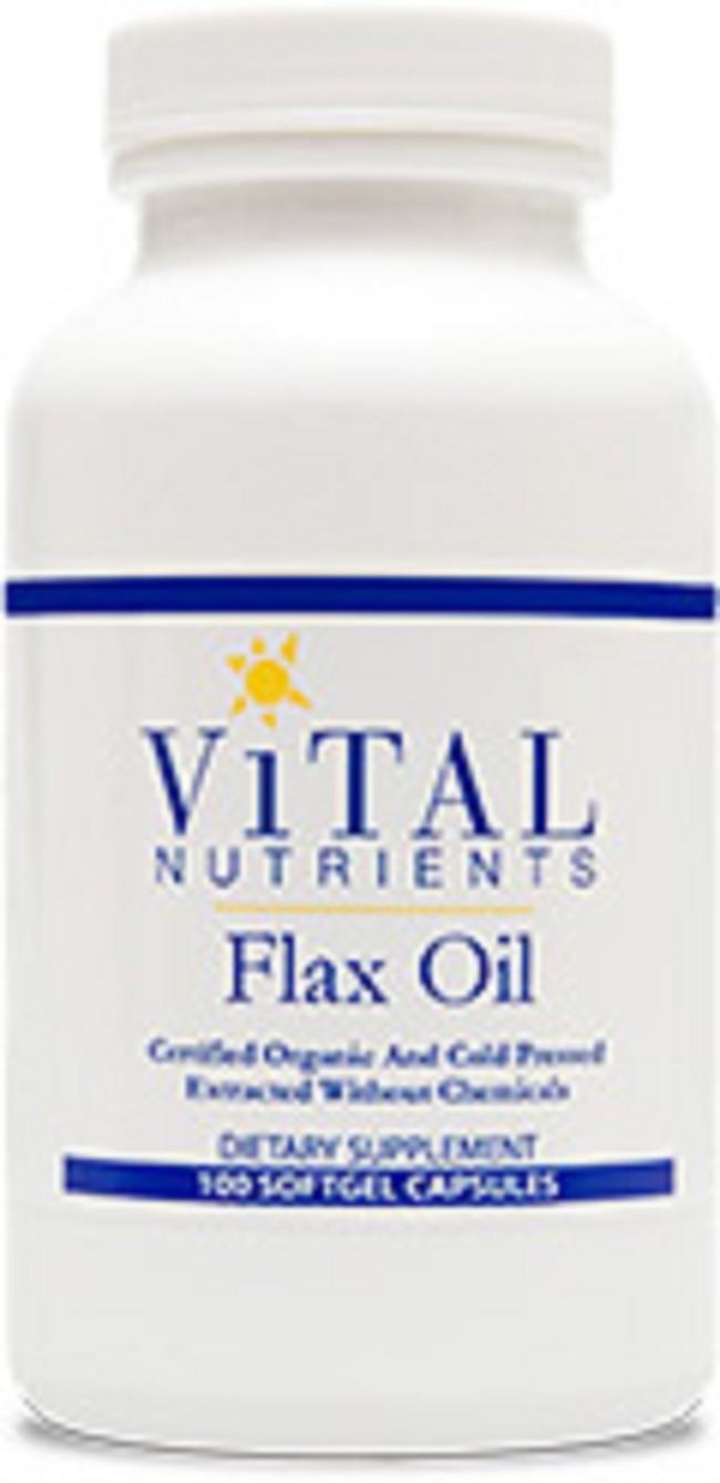 Flax Seed Oil Omega3 Fatty Acid Supplement
