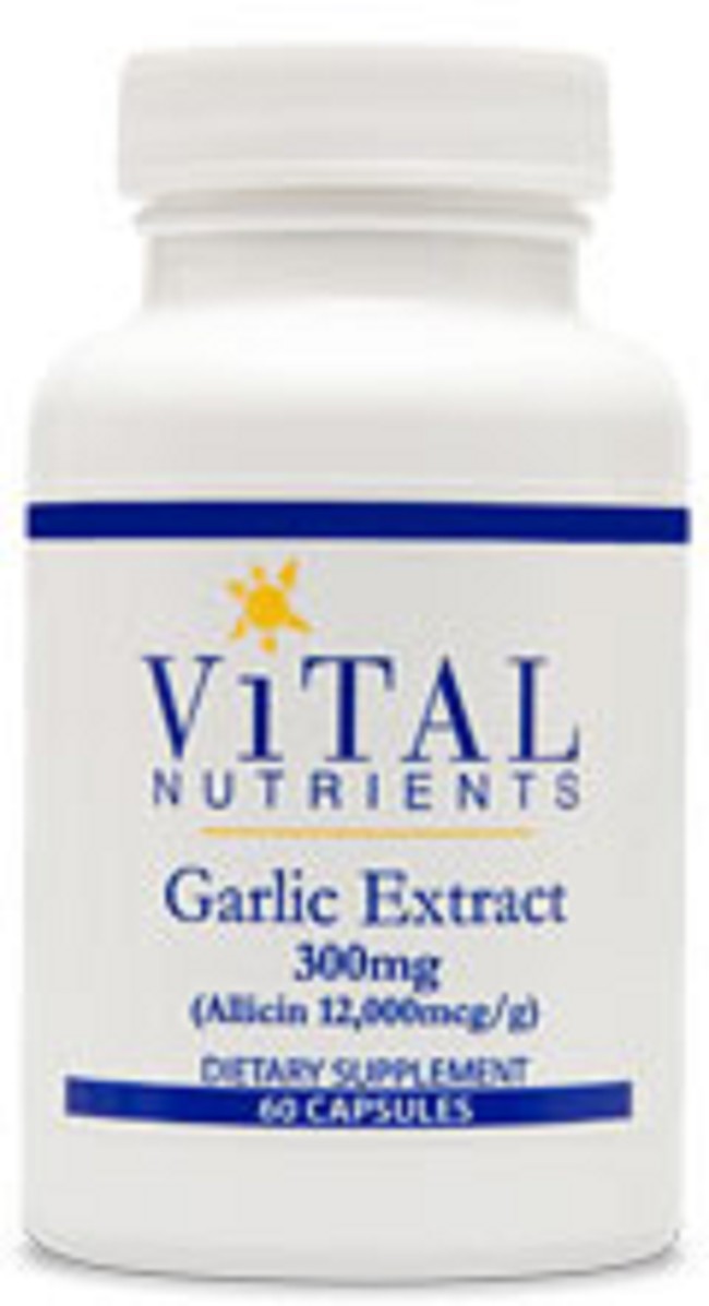 Garlic Extract Supplement for Cardiovascular and Immune Health