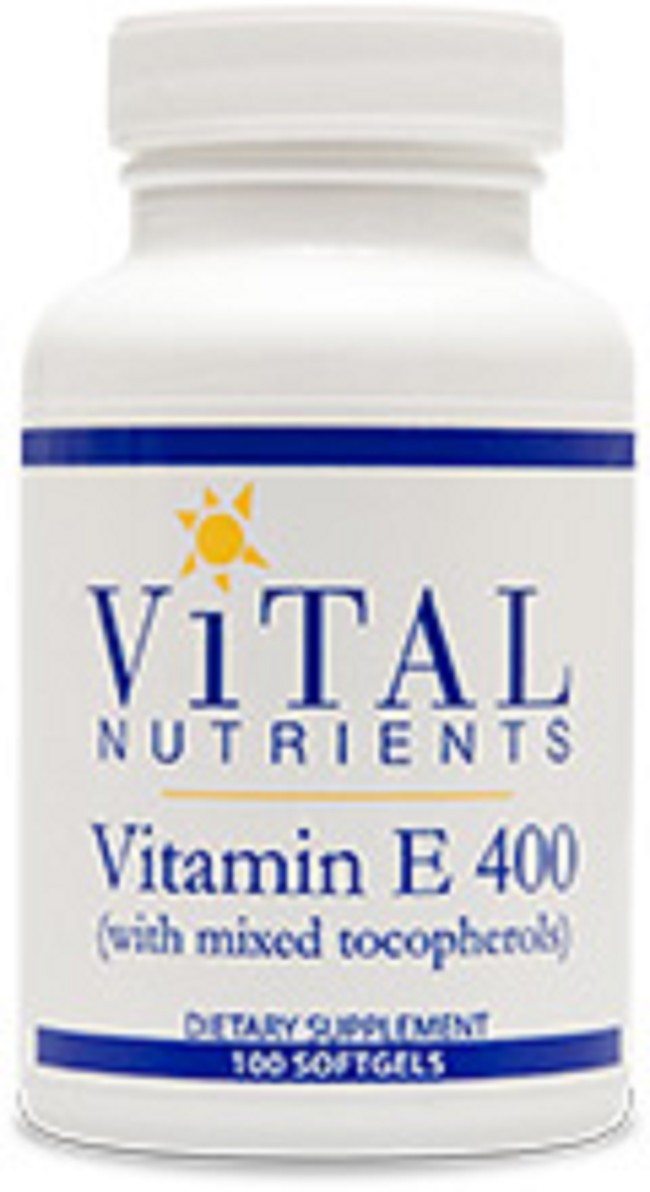 Natural Vitamin E with Mixed Tocopherols