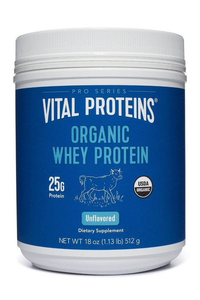 Vital Proteins Organic Whey Protein Powder Supplement