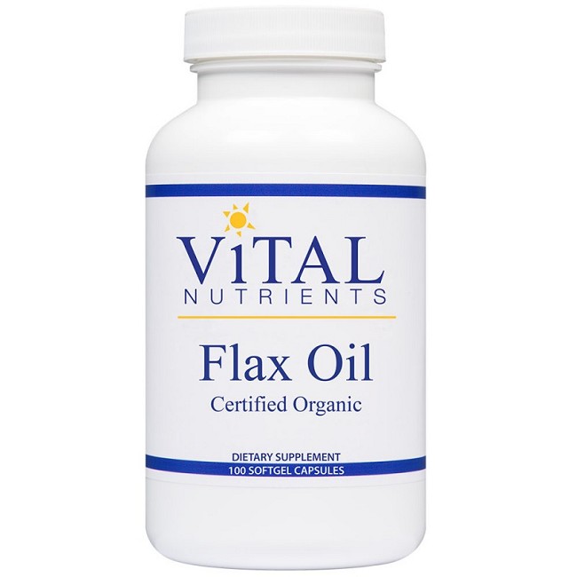 Flax Seed Oil Omega3 Fatty Acid Supplement