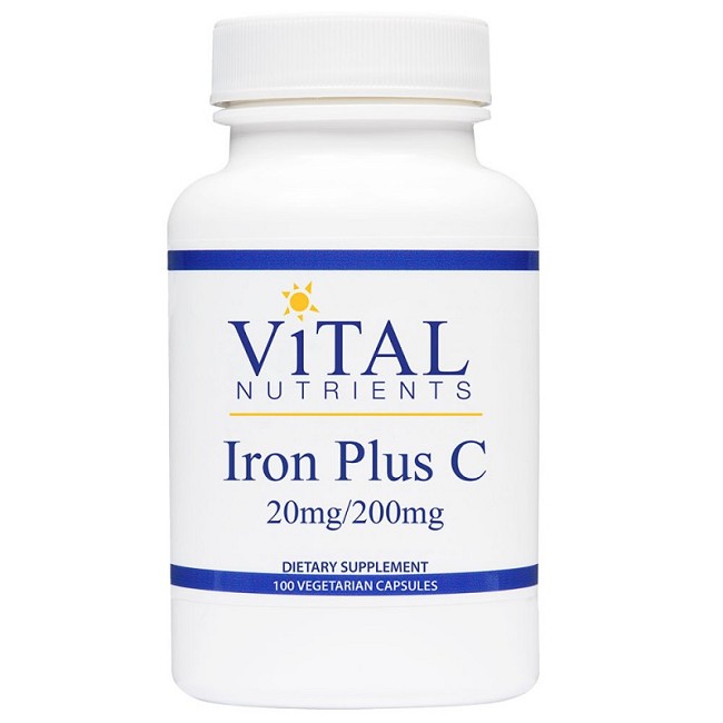 Iron Plus C Vitamin Nutrient for Body Health