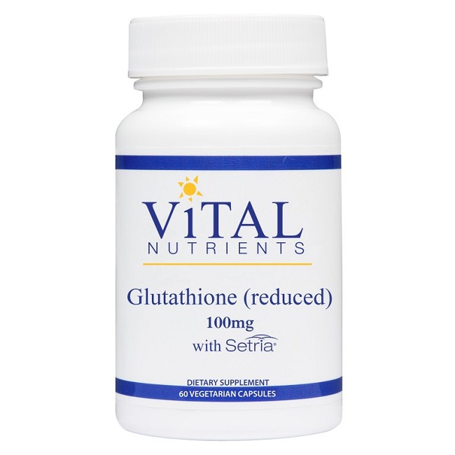 Glutathione (Reduced) with Setria for Liver Detoxification and Cell Growth