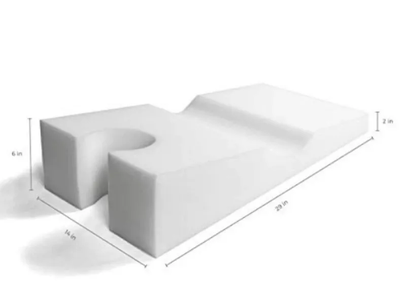 Hermell DoubleSided Face Down Pillow by Alex Orthopedic