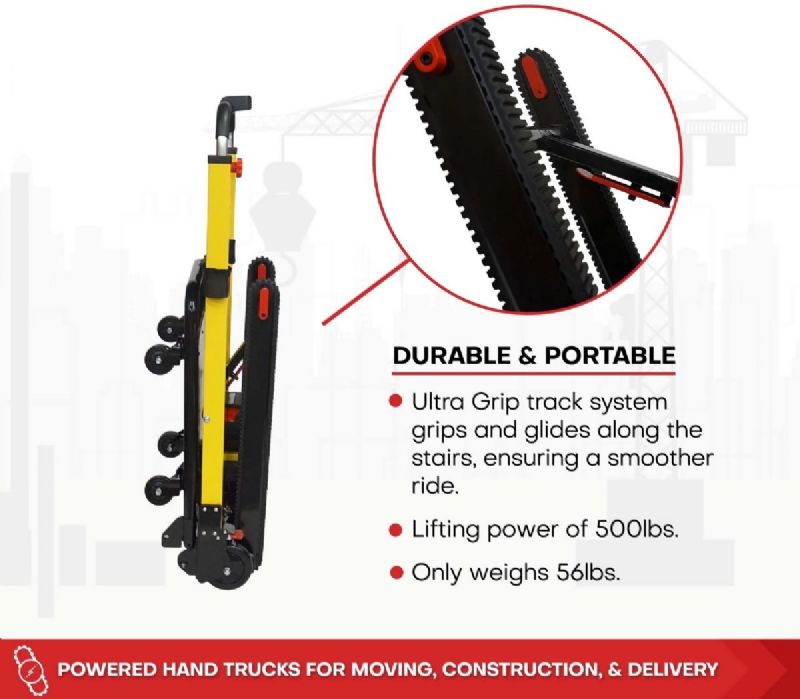 Battery Powered Stair Climbing Hand Truck with 500 lbs. Weight Capacity - Volstair HERCULES Picture
