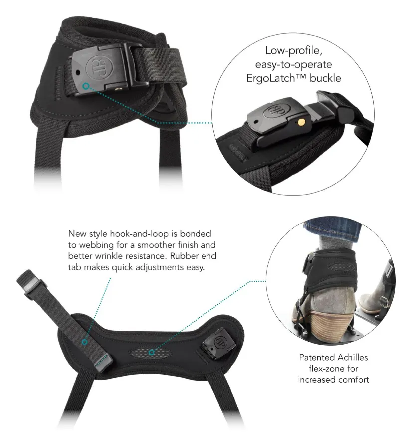Bodypoint Ankle Huggers Support Straps For Wheelchair Positioning