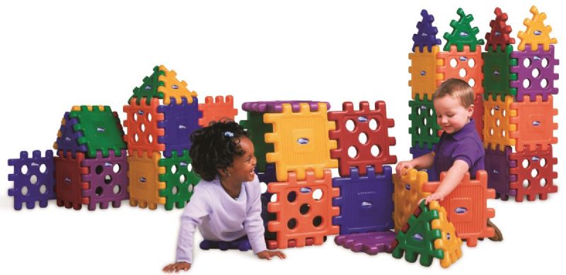 Grid Blocks - Building Blocks for Kids of Polyethylene Plastic from Careplay Picture