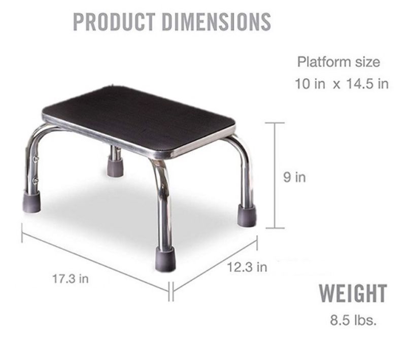 Assembled Step Stool With Non Slip Platform Picture