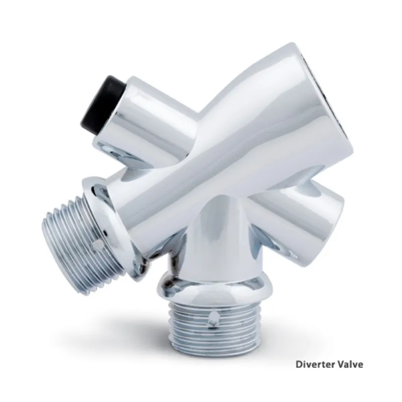 Handheld Shower Head with Diverter Valve 84 in Long and 5 Spraying