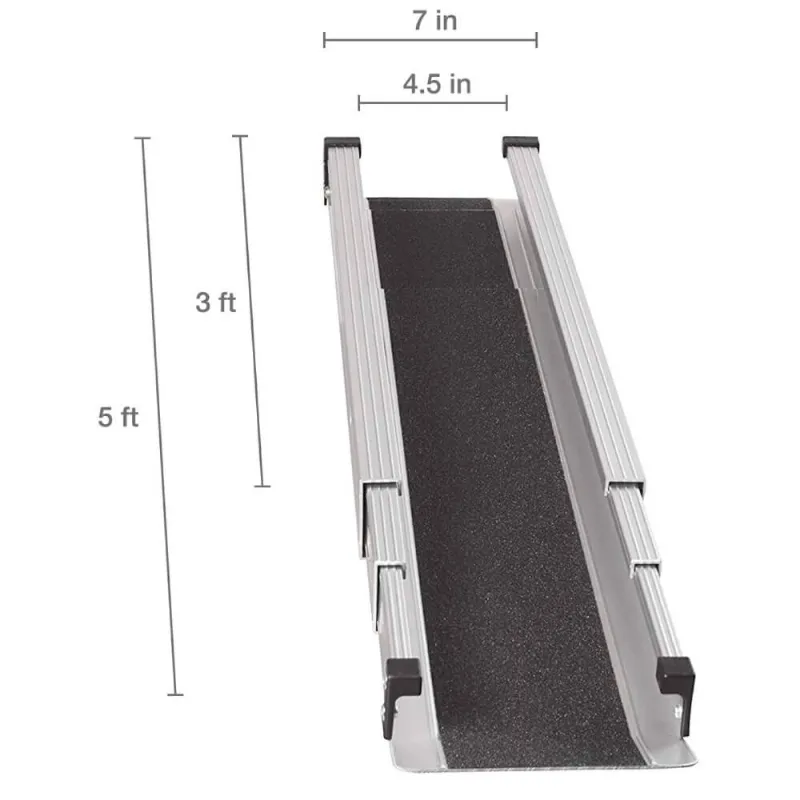 Telescoping Wheelchair Ramp by HealthSmart