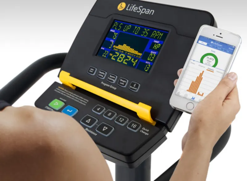 R5i Stationary Recumbent SelfGenerating Exercise Bike