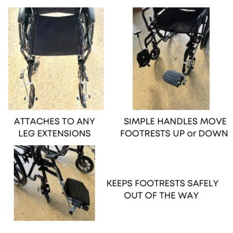 Footrest Position Kit by Wheelchair Safety Solutions