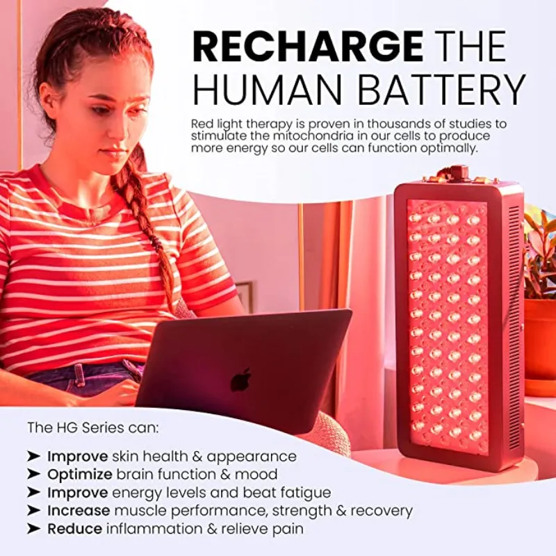 Hooga HG500 Red Light Therapy Panel Half Body
