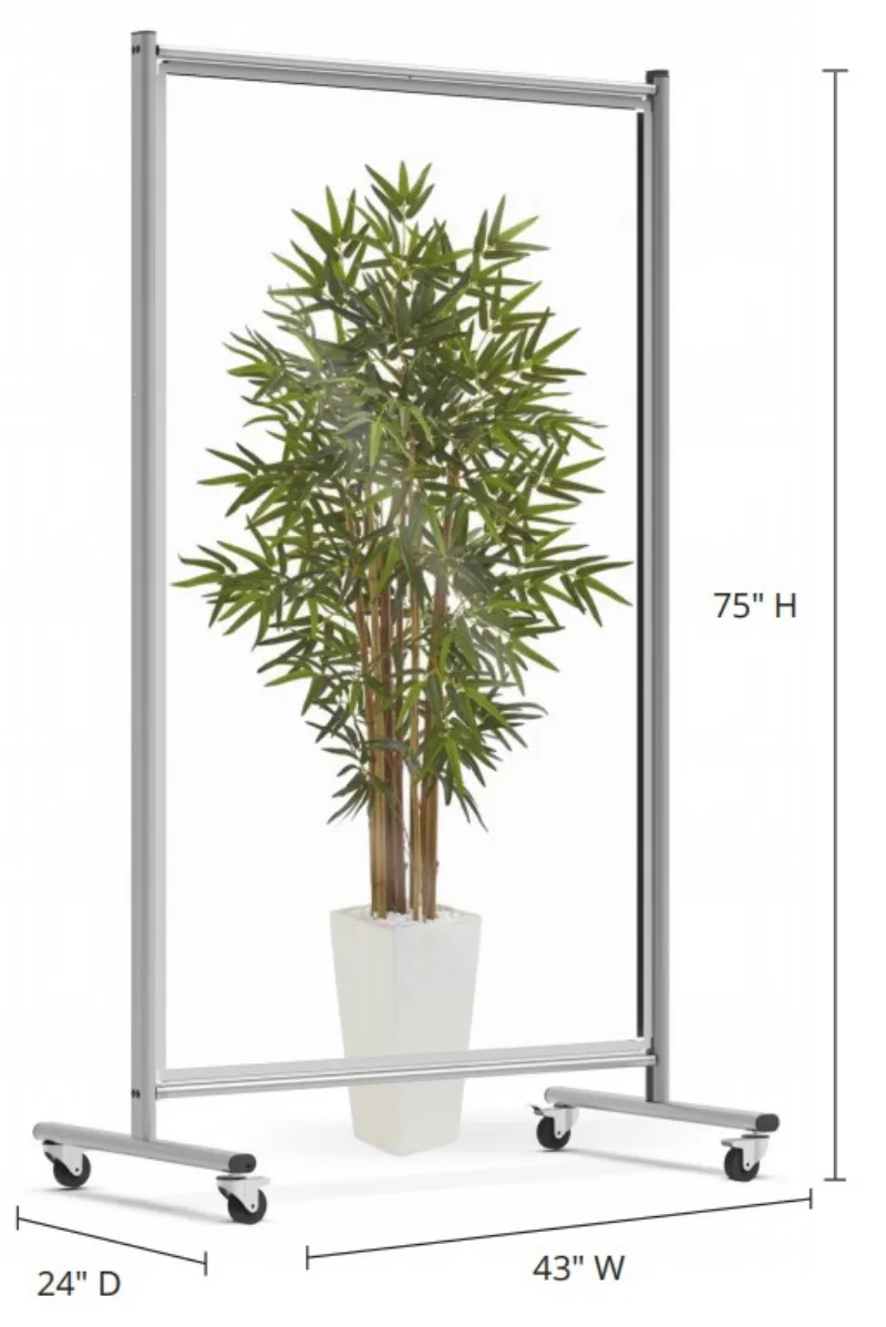 Portable Clear Room Divider DISCOUNT SALE FREE Shipping