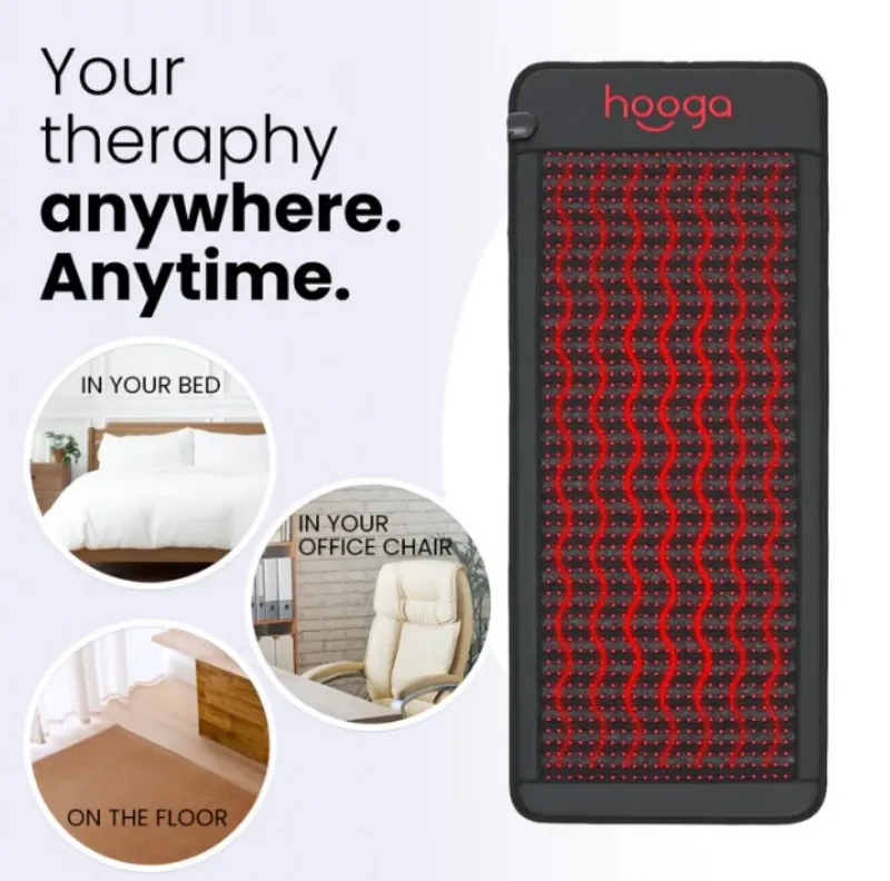 Infrared PEMF Mat for Heat Therapy Made of Comfortable Plush Material