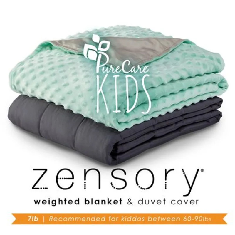 Zensory Antimicrobial Weighted Blanket for Kids by PureCare