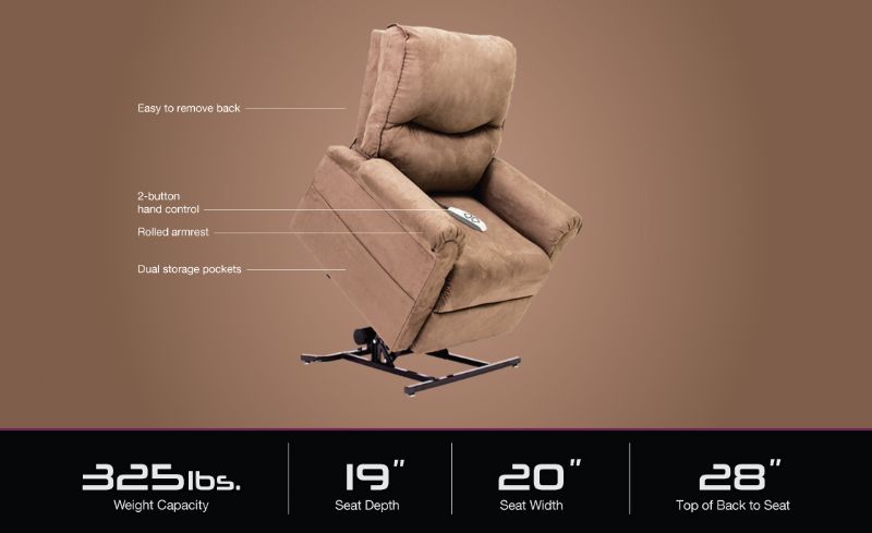 VivaLift! Legacy Reclining Lift Chair by Pride Mobility