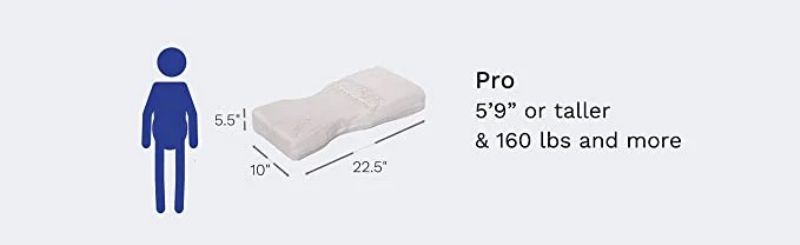 The Knee-T Pro Leg Pillow with Bamboo Cover and Memory Foam Picture
