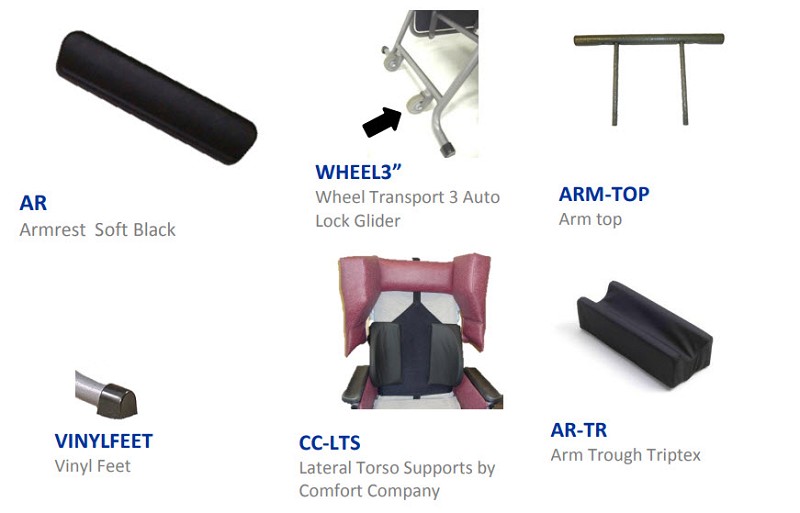 Broda 100 Tranquille Glider Accessory and Replacement Parts