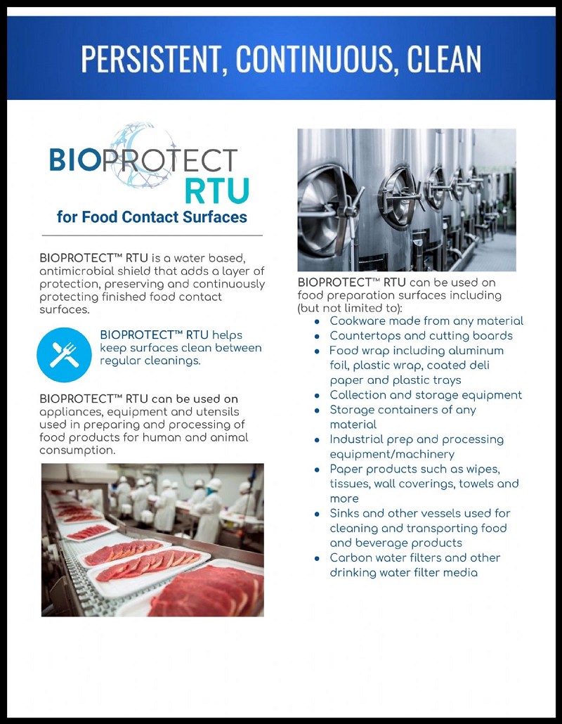 BIOPROTECT RTU (Ready to Use) Antimicrobial Surface Protectant Bulk
