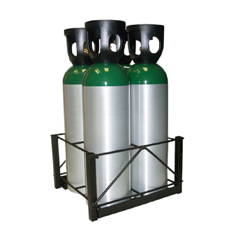 Medical Oxygen Cylinder Warehouse Racks by Responsive Respiratory