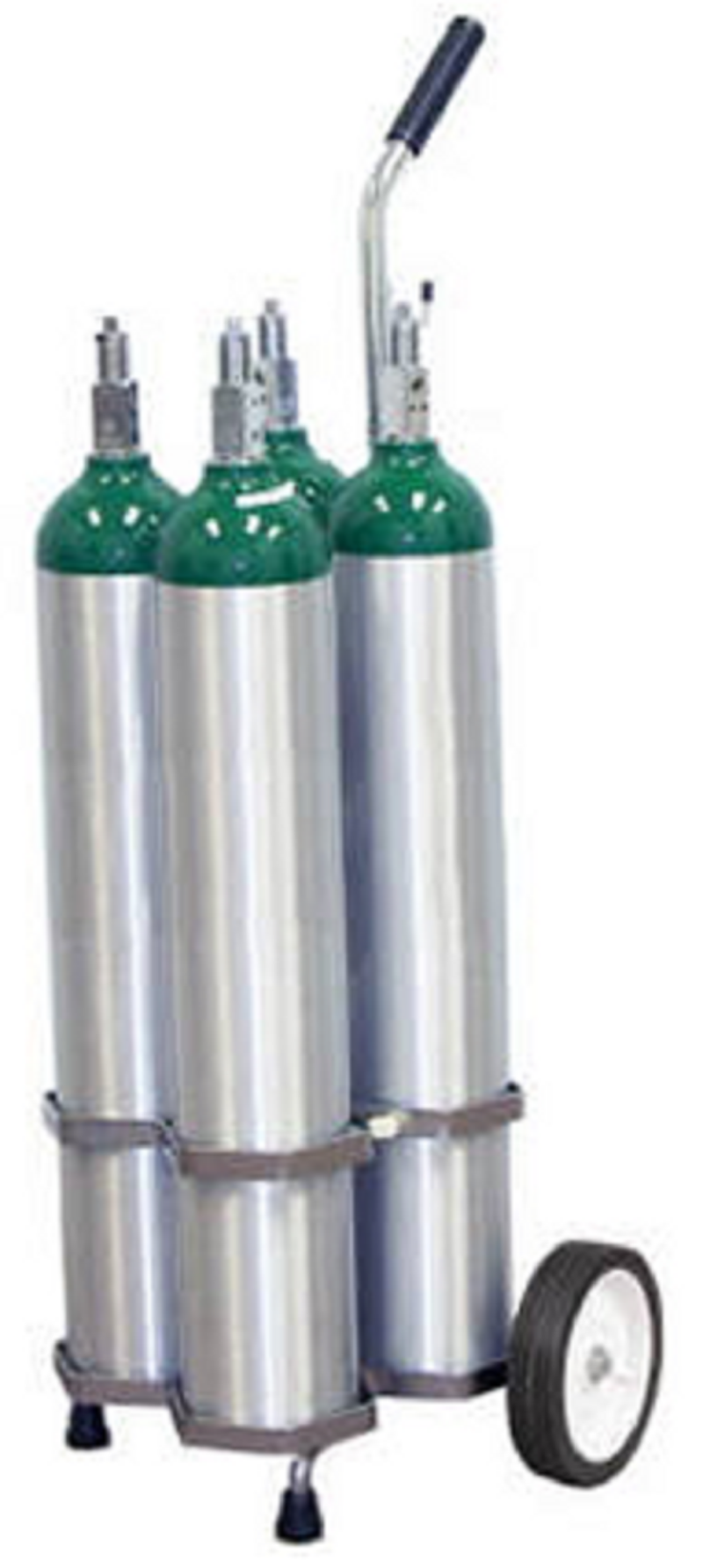 Standard Oxygen Cylinder Carts by Responsive Respiratory