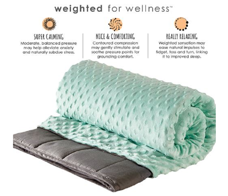 PureCare Zensory Kids 7lb Weighted Blanket with Duvet